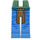LEGO Vert sable Longue Minifigure Jambes avec Orange Courroie (99131 / 100699)