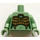 LEGO Zandgroen Medusa Torso (973 / 88585)