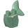 LEGO Zandgroen Minifig Mermaid Staart met Green en Gold Scales (12253 / 97720)