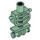 LEGO Sandgrün Minifig Skelett Torso (6260)