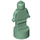 LEGO Zandgroen Minifig Statuette (53017 / 90398)