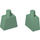 LEGO Sand Green Minifig Torso (3814 / 88476)