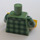 LEGO Zandgroen Minifiguur Torso met Checked Shirt (973)