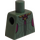 LEGO Zandgroen Minifiguur Torso zonder armen met Vision Pantser (973)