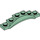 LEGO Sand Green Mudguard Plate 1 x 6 with Edge (4925 / 62361)