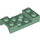 LEGO Sand Green Mudguard Plate 2 x 4 with Arches with Hole (60212)