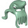 LEGO Sandgrün Oktopus Kopf Maske mit Lange Tentacles (34626 / 36405)
