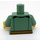 LEGO Sand Green Park Ranger Minifig Torso (973 / 76382)