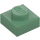 LEGO Sand Green Plate 1 x 1 (3024 / 30008)