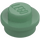 LEGO Zandgroen Plaat 1 x 1 Rond (6141 / 30057)