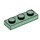 LEGO Sand Green Plate 1 x 3 (3623)