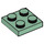 LEGO Sand Green Plate 2 x 2 (3022 / 94148)
