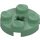 LEGO Sand Green Plate 2 x 2 Round with Axle Hole (with &#039;+&#039; Axle Hole) (4032)