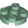 LEGO Vert sable assiette 2 x 2 Rond avec Essieu Trou (avec trou d&#039;axe &#039;+&#039;) (4032)