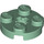 LEGO Sand Green Plate 2 x 2 Round with Axle Hole (with &#039;+&#039; Axle Hole) (4032)