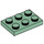 LEGO Sand Green Plate 2 x 3 (3021)