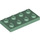 LEGO Sand Green Plate 2 x 4 (3020)