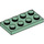 LEGO Sand Green Plate 2 x 4 (3020)
