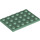 LEGO Sand Green Plate 4 x 6 (3032)