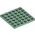 LEGO Zandgroen Plaat 6 x 6 (3958)