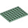 LEGO Sand Green Plate 6 x 8 (3036)