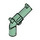 LEGO Sandgrün Revolver mit großem Schaft und hohlem Griff (77078)