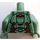 LEGO Sandgrøn Scuba Iron Mand Minifig Torso (973 / 76382)