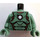 LEGO Sandgrøn Scuba Iron Mand Minifig Torso (973 / 76382)