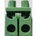 LEGO Verde sabbiato Subacqueo Iron Uomo Minifigure Fianchi e gambe (3815 / 25723)