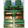 LEGO Verde sabbiato Subacqueo Iron Uomo Minifigure Fianchi e gambe (3815 / 25723)