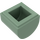 LEGO Vert sable Pente 1 x 1 Incurvé (49307)