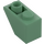 LEGO Sand Green Slope 1 x 2 (45°) Inverted (3665)