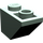 LEGO Zandgroen Helling 1 x 2 (45°) Omgekeerd (3665)