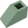 LEGO Vert sable Pente 1 x 2 (45°) Inversé (3665)