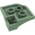 LEGO Sandgrün Steigung 1 x 3 x 3 Doppelt Curve (73682)