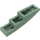 LEGO Zandgroen Helling 1 x 4 Gebogen (11153 / 61678)