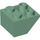 LEGO Sandgrün Steigung 2 x 2 (45°) Invertiert mit flachem Abstandshalter darunter (3660)