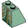 LEGO Vert sable Pente 2 x 2 x 2 (65°) avec Dark Green Skirt et Gold Courroie avec tube inférieur (3678 / 73948)