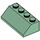 LEGO Vert sable Pente 2 x 4 (45°) avec surface rugueuse (3037)
