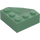 LEGO Sand Green Slope 3 x 3 (25°) Double Concave (99301)