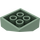 LEGO Sandgrün Steigung 3 x 3 (25°) Doppelt Concave (99301)