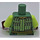 LEGO Sand Green Soldier of the Dead with Scale Armor Torso (973 / 76382)