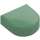 LEGO Sand Green Tile 1 x 1 Half Oval (24246 / 35399)