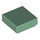 LEGO Sand Green Tile 1 x 1 with Groove (3070 / 30039)