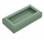 LEGO Sand Green Tile 1 x 2 with Groove (3069)