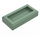 LEGO Sand Green Tile 1 x 2 with Groove (3069 / 30070)