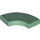 LEGO Sand Green Tile 2 x 2 Curved Corner (27925)