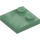 LEGO Sand Green Tile 2 x 2 with Studs on Edge (33909)