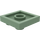 LEGO Vert sable Tuile 2 x 2 avec Goujons sur Bord (33909)