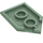 LEGO Sandgrün Fliese 2 x 3 Pentagonal (22385 / 35341)